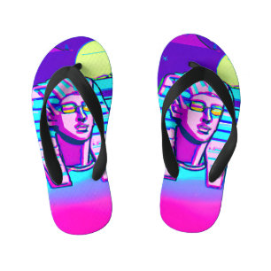 Synthwave Farao Kinder Teenslippers
