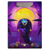 Synthwave Farao Klembord (Voorkant)