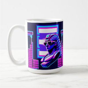 Synthwave Farao Koffiemok