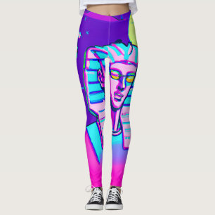 Synthwave Farao Leggings