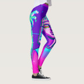 Synthwave Farao Leggings (Rechts)