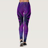 Synthwave Farao Leggings (Achterkant)