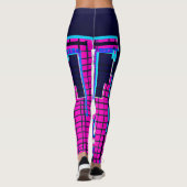 Synthwave Farao Leggings (Achterkant)
