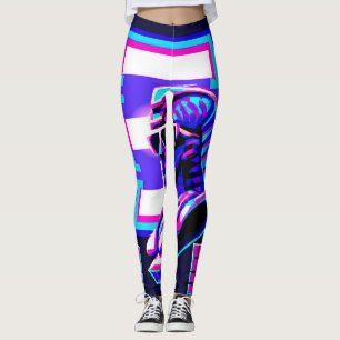 Synthwave Farao Leggings