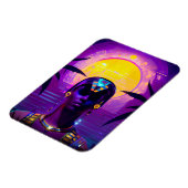 Synthwave Farao Magneet (Linkerzijde)