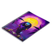 Synthwave Farao Notitieboek (Linkerzijde)