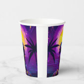 Synthwave Farao Papieren Bekers (Rechts)