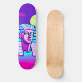 Synthwave Farao Persoonlijk Skateboard (Voorkant)