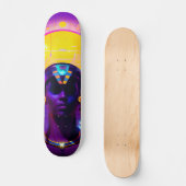 Synthwave Farao Persoonlijk Skateboard (Voorkant)