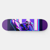 Synthwave Farao Persoonlijk Skateboard (Horizontaal)