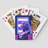 Synthwave Farao Pokerkaarten (Achterkant)