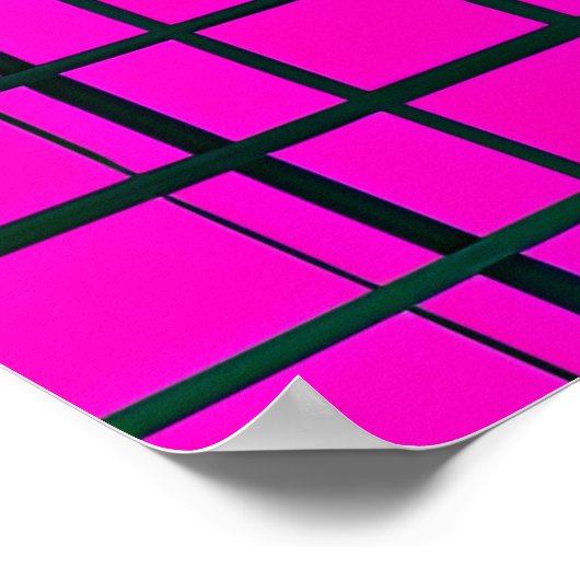 Synthwave Farao Poster (Hoek)