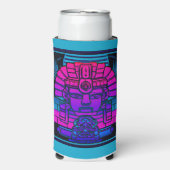 Synthwave Farao Seltzer Blikjeskoeler (Seltzer Voorkant)