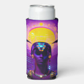 Synthwave Farao Seltzer Blikjeskoeler (Seltzer Voorkant)