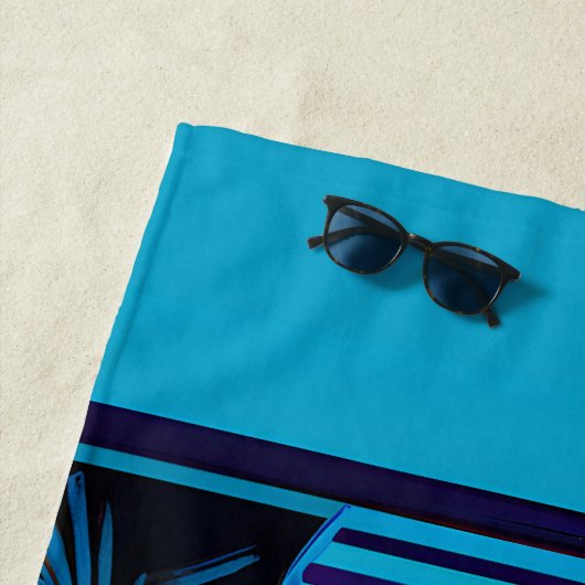 Synthwave Farao Strandlaken (In situ)