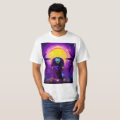 Synthwave Farao T-shirt (Voorkant volledig)
