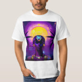 Synthwave Farao T-shirt (Voorkant)