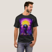 Synthwave Farao T-shirt (Voorkant volledig)