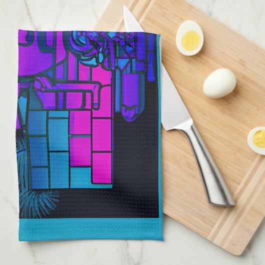 Synthwave Farao Theedoek (Quarter Fold)