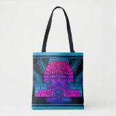 Synthwave Farao Tote Bag (Voorkant)