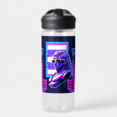 Synthwave Farao Waterfles (Voorkant)