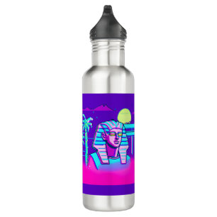 Synthwave Farao Waterfles