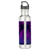 Synthwave Farao Waterfles (Achterkant)