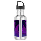 Synthwave Farao Waterfles (Achterkant)