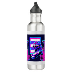 Synthwave Farao Waterfles