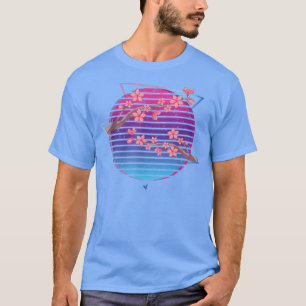Synthwave Japanner Vaporwave Cherry T-shirt