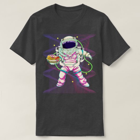 Synthwave Japans Ramen Noodles Retro Vaporwave A T-shirt (Design voorkant)