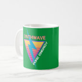 Synthwave Koffiemok (Voorkant links)