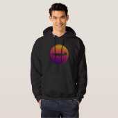 Synthwave Krokodil Retrowave Wild Dier Hoodie (Voorkant volledig)