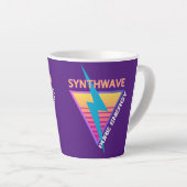 Synthwave Latte Mok (Rechterhoek)