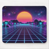 Synthwave Muismat (Voorkant)