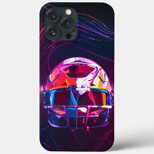 Synthwave NFL Case-Mate iPhone Case (Achterkant)