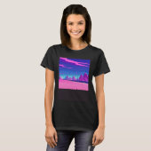 Synthwave outrun retrowave futuresynth sci fi  20 t-shirt (Voorkant volledig)