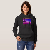 Synthwave outrun retrowave futuresynth sci fi  31 hoodie (Voorkant volledig)