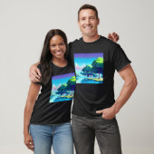 Synthwave outrun retrowave futuresynth Sci Fi 80 T-shirt (Unisex)
