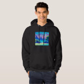 Synthwave outrun retrowave futuresynth sci fi  89 hoodie (Voorkant volledig)