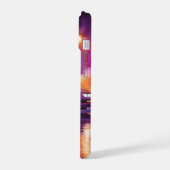 Synthwave Retro Toekomstige Hyper Car Telefoonhoes iPhone 15 Case (Linkerkant)