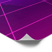 Synthwave-ruimte: Retrogolf Poster (Hoek)