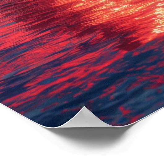 Synthwave Sailboat Poster (Hoek)