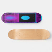 Synthwave Shred Edition 1 Persoonlijk Skateboard (Horizontaal)