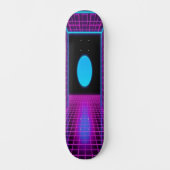 Synthwave Shred Edition 1 Persoonlijk Skateboard (Voorkant)