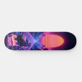 Synthwave Shred Edition 2 Persoonlijk Skateboard (Horizontaal)