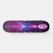 Synthwave Shred Edition 4 Persoonlijk Skateboard (Horizontaal)