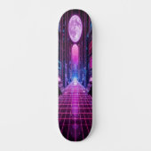 Synthwave Shred Edition 4 Persoonlijk Skateboard (Voorkant)