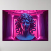 Synthwave Sirens: Vaporwave-gesprek met Medusa Poster (Voorkant)