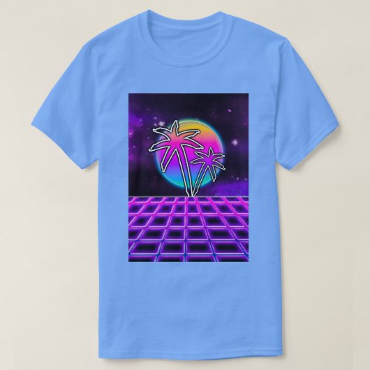 Synthwave T-shirt (Design voorkant)